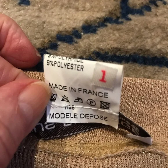 JUS D’ Orange CROPPED SHRUG SWEATER XS/S - Picture 16 of 16